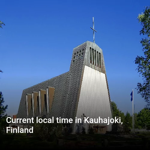 Current local time in Kauhajoki, Finland