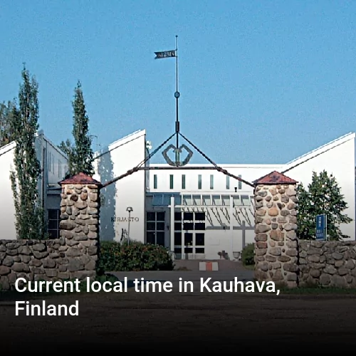 Current local time in Kauhava, Finland