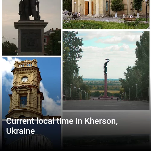 Current local time in Kherson, Ukraine