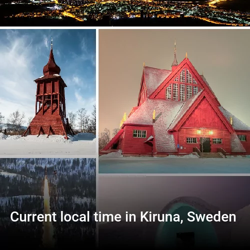 Current local time in Kiruna, Sweden