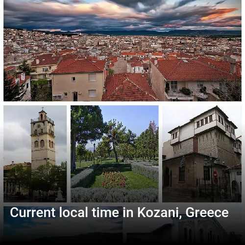 Current local time in Kozani, Greece