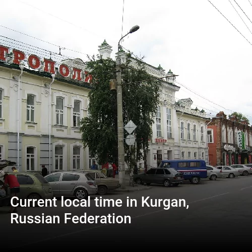 Current local time in Kurgan, Russian Federation