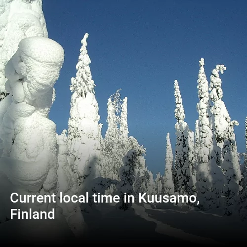 Current local time in Kuusamo, Finland