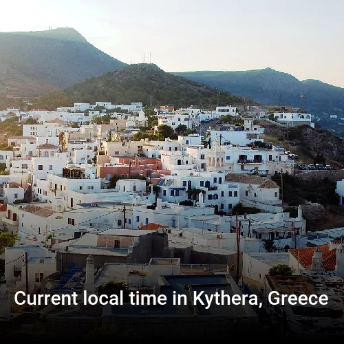 Current local time in Kythera, Greece