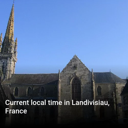 Current local time in Landivisiau, France