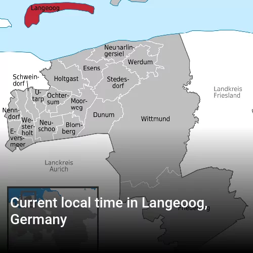 Current local time in Langeoog, Germany