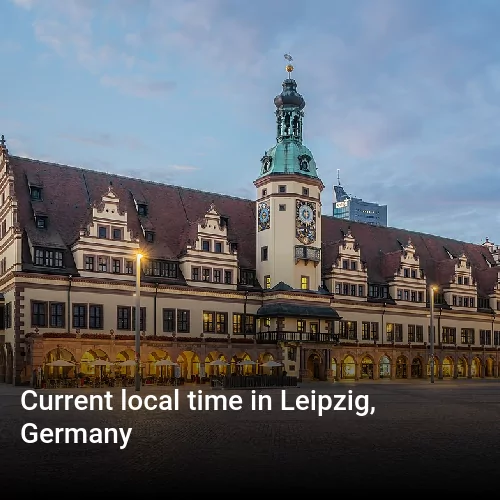 Current local time in Leipzig, Germany