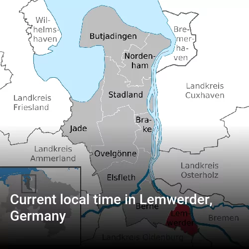 Current local time in Lemwerder, Germany