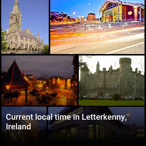 Current local time in Letterkenny, Ireland
