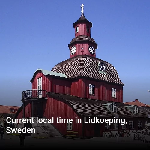 Current local time in Lidkoeping, Sweden