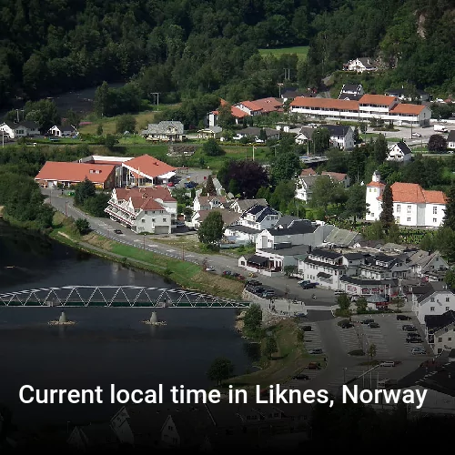 Current local time in Liknes, Norway