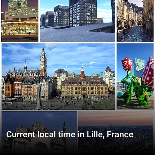Current local time in Lille, France