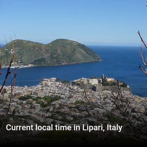 Current local time in Lipari, Italy