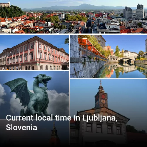 Current local time in Ljubljana, Slovenia