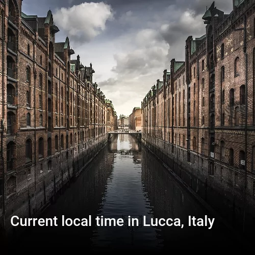 Current local time in Lucca, Italy