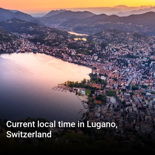 Current local time in Lugano, Switzerland