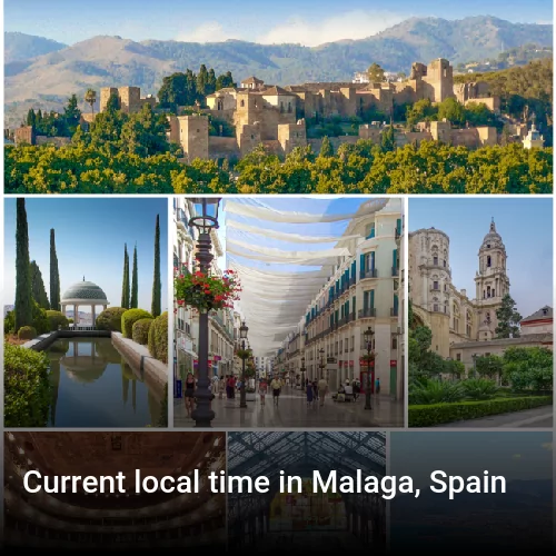 Current local time in Malaga, Spain
