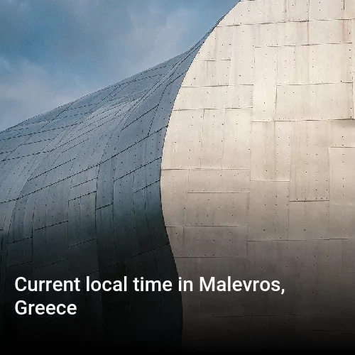 Current local time in Malevros, Greece
