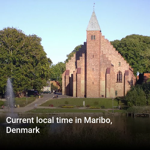 Current local time in Maribo, Denmark