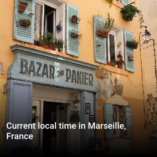 Current local time in Marseille, France