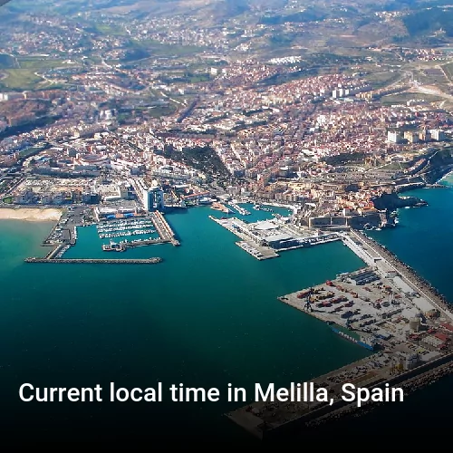 Current local time in Melilla, Spain