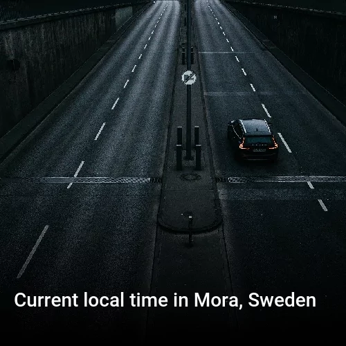 Current local time in Mora, Sweden
