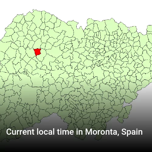 Current local time in Moronta, Spain