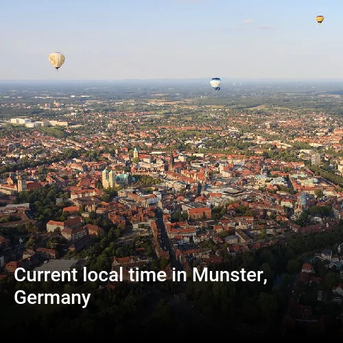 Current local time in Munster, Germany