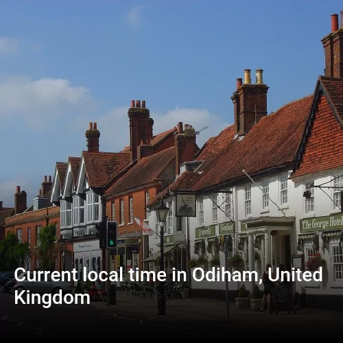 Current local time in Odiham, United Kingdom