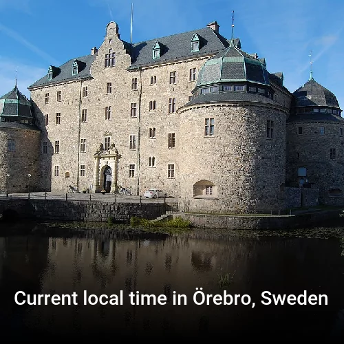 Current local time in Örebro, Sweden