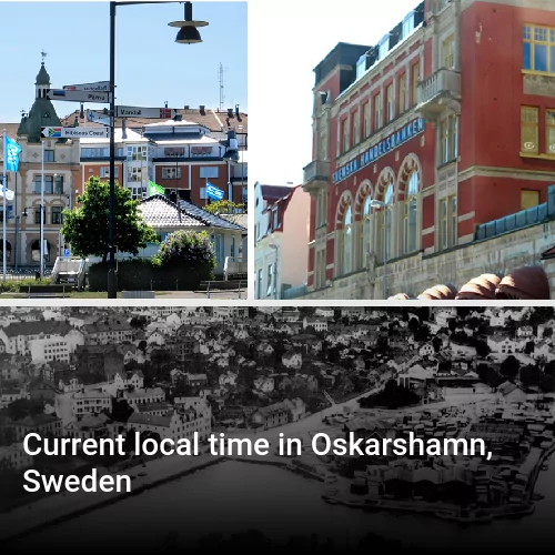 Current local time in Oskarshamn, Sweden