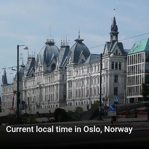 Current local time in Oslo, Norway