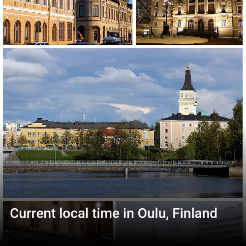 Current local time in Oulu, Finland