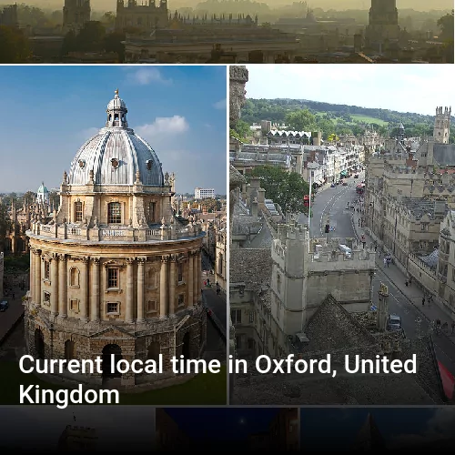 Current local time in Oxford, United Kingdom