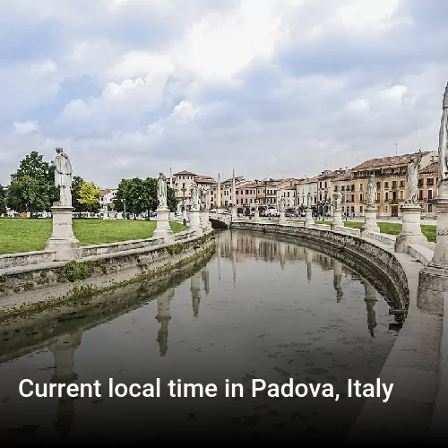 Current local time in Padova, Italy