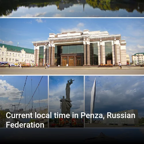 Current local time in Penza, Russian Federation