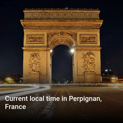 Current local time in Perpignan, France