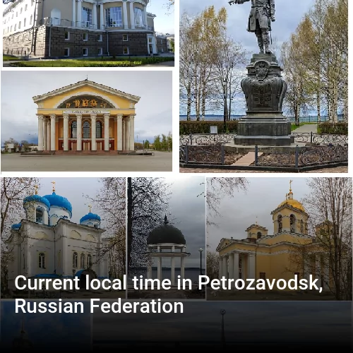 Current local time in Petrozavodsk, Russian Federation
