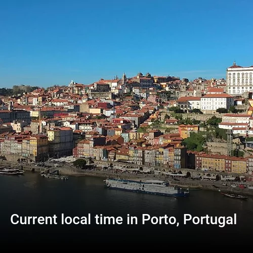 Current local time in Porto, Portugal