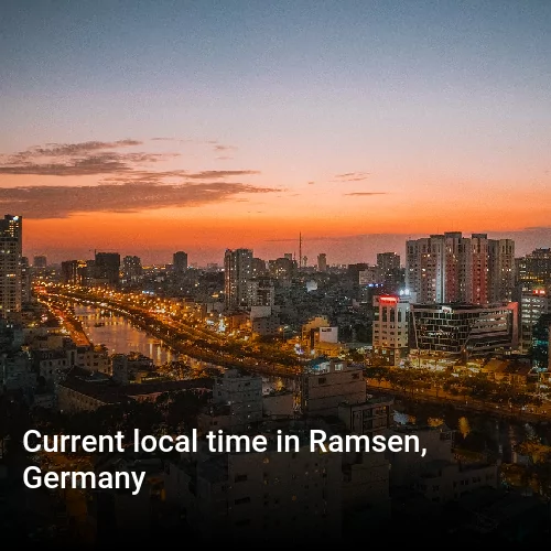 Current local time in Ramsen, Germany
