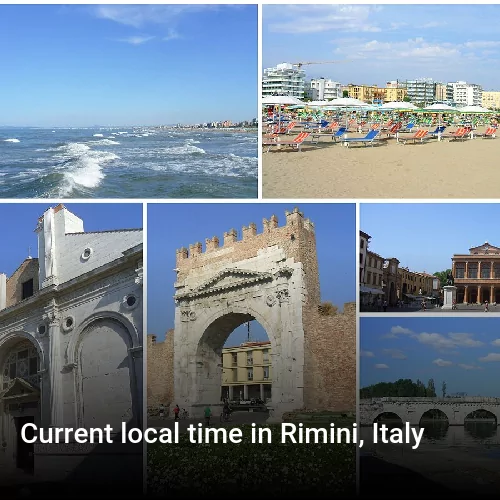 Current local time in Rimini, Italy