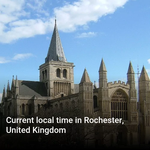 Current local time in Rochester, United Kingdom
