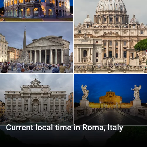 Current local time in Roma, Italy