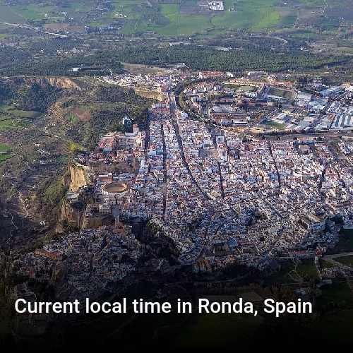 Current local time in Ronda, Spain
