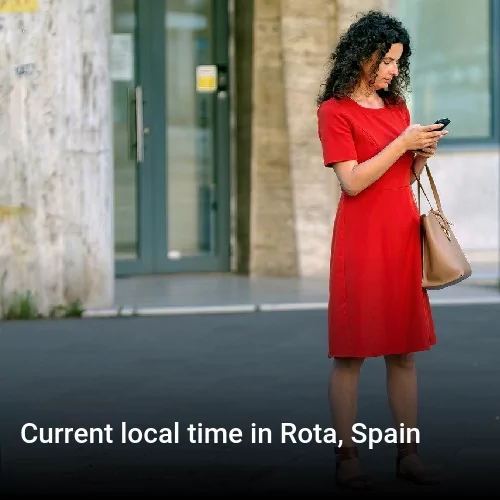 Current local time in Rota, Spain
