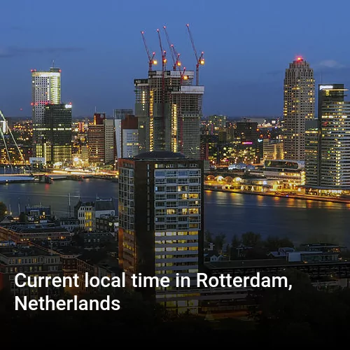 Current local time in Rotterdam, Netherlands