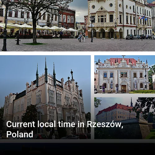 Current local time in Rzeszów, Poland