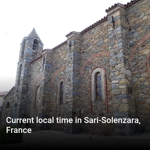 Current local time in Sari-Solenzara, France