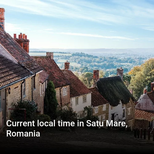 Current local time in Satu Mare, Romania