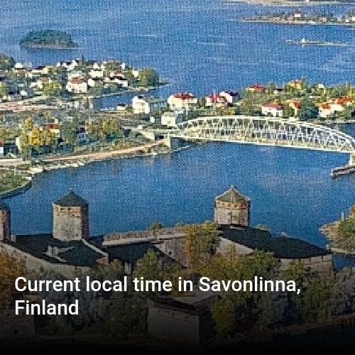 Current local time in Savonlinna, Finland